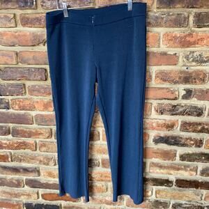 Nike Black Zip-Front Cropped Yoga Pants Leggings Women's Size Small